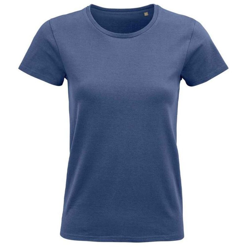 SOLS Womens/Ladies Pioneer T-Shirt / Denim